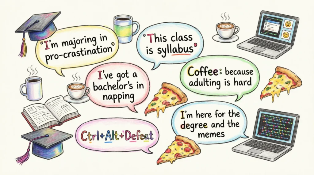 college puns and jokes