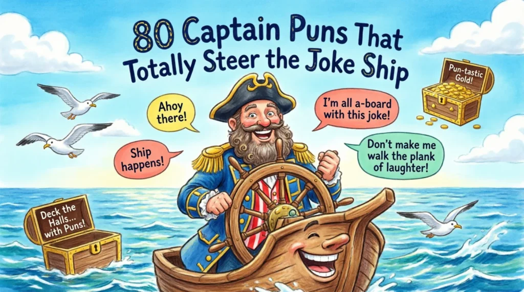 captain puns and jokes
