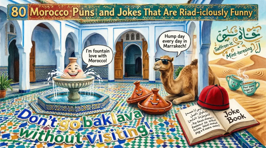 morocco puns and jokes