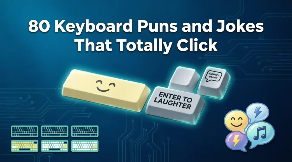 keyboard puns and jokes