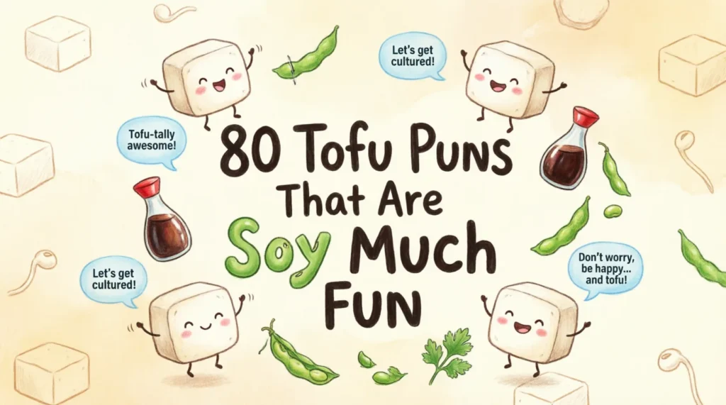 tofu puns and jokes