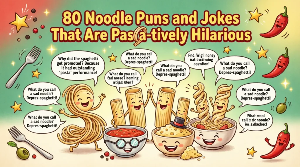 noodle puns and jokes
