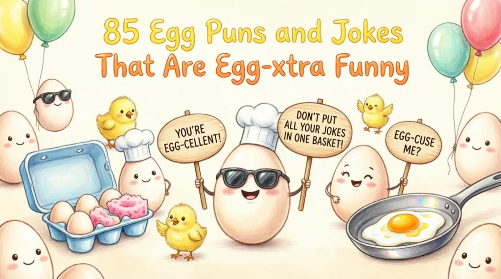 egg puns and jokes