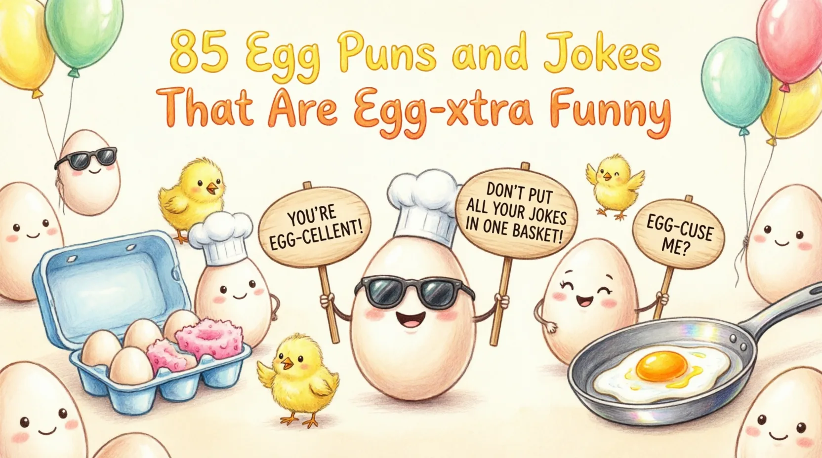 85 Egg Puns and Jokes That Are Egg-stra Funny egg puns and jokes