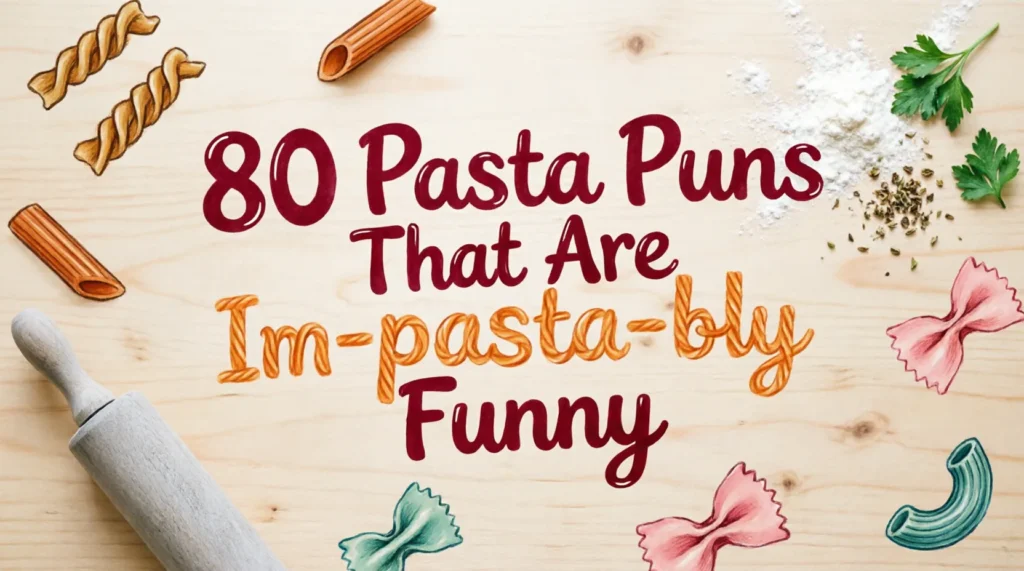 pasta puns and jokes