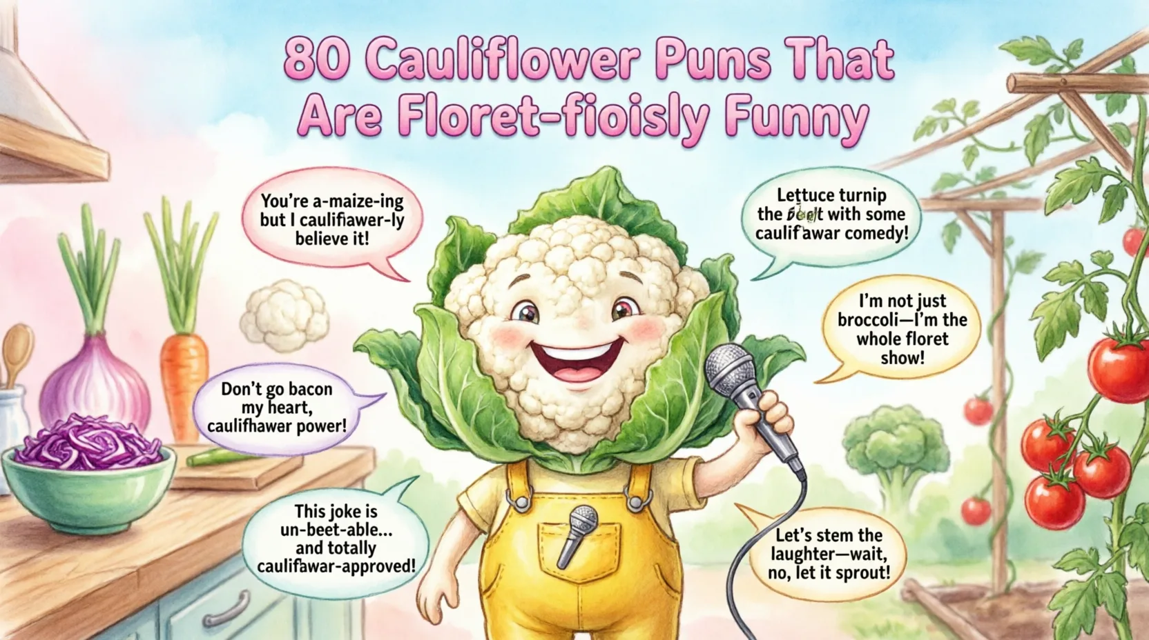 80 Cauliflower Puns That Are Floret-iously Funny cauliflower puns