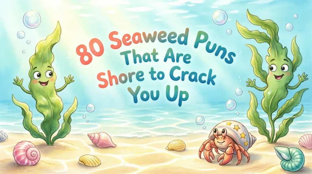 seaweed puns and jokes