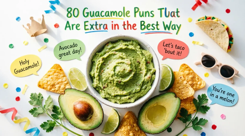 guacamole puns and jokes