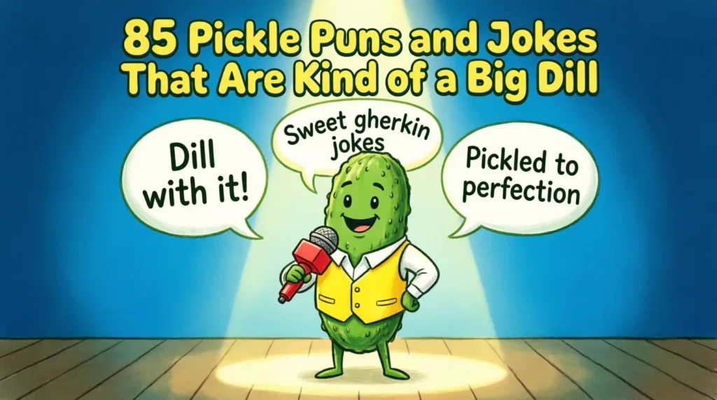 pickle puns and jokes