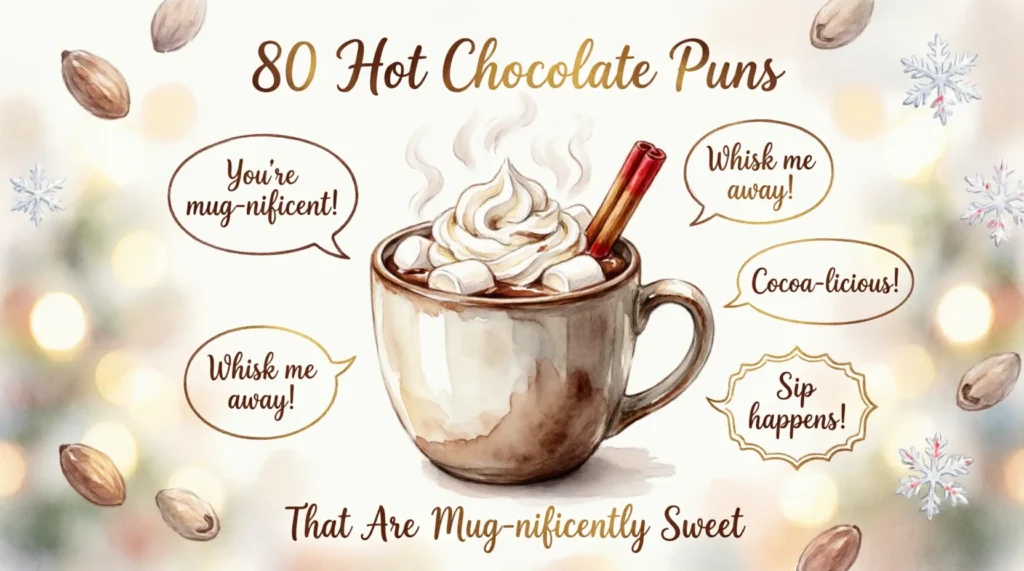 hot chocolate puns