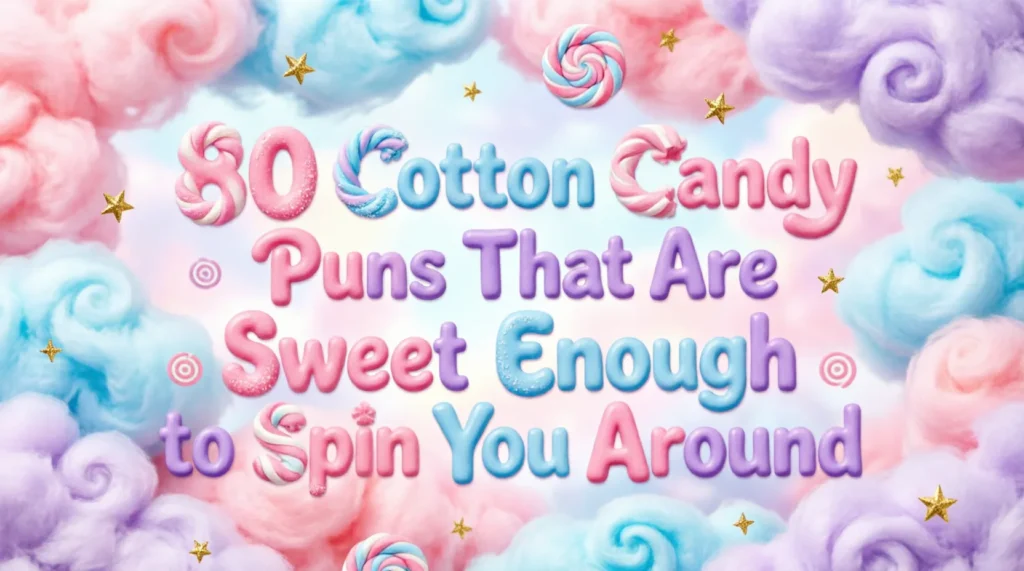 cotton candy puns and jokes