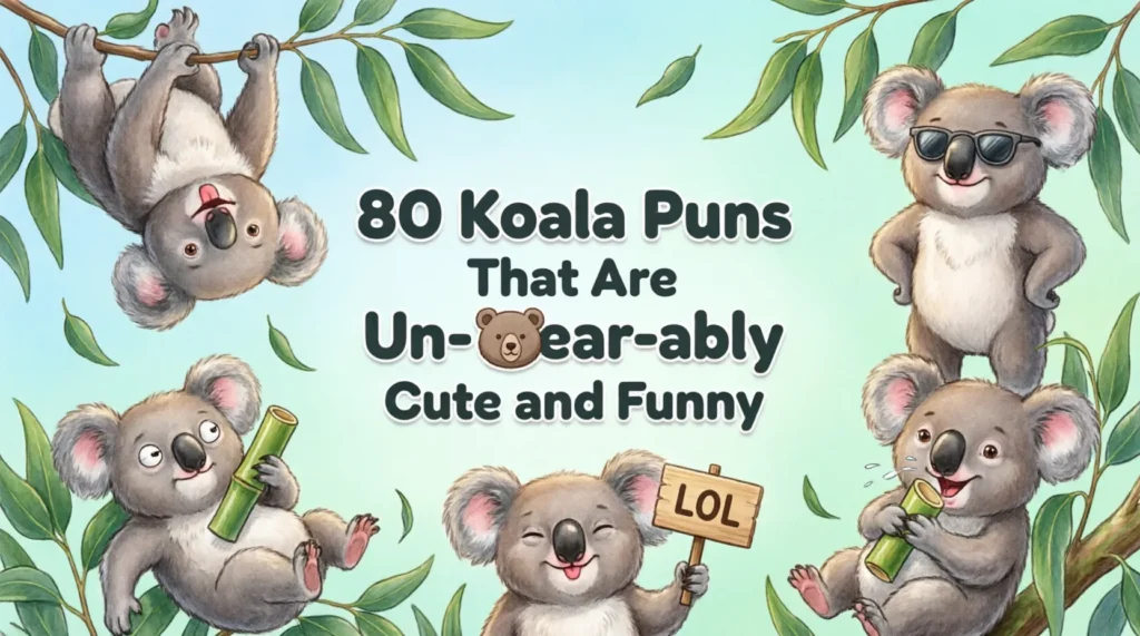 koala puns and jokes