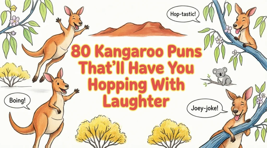 kangaroo puns and jokes