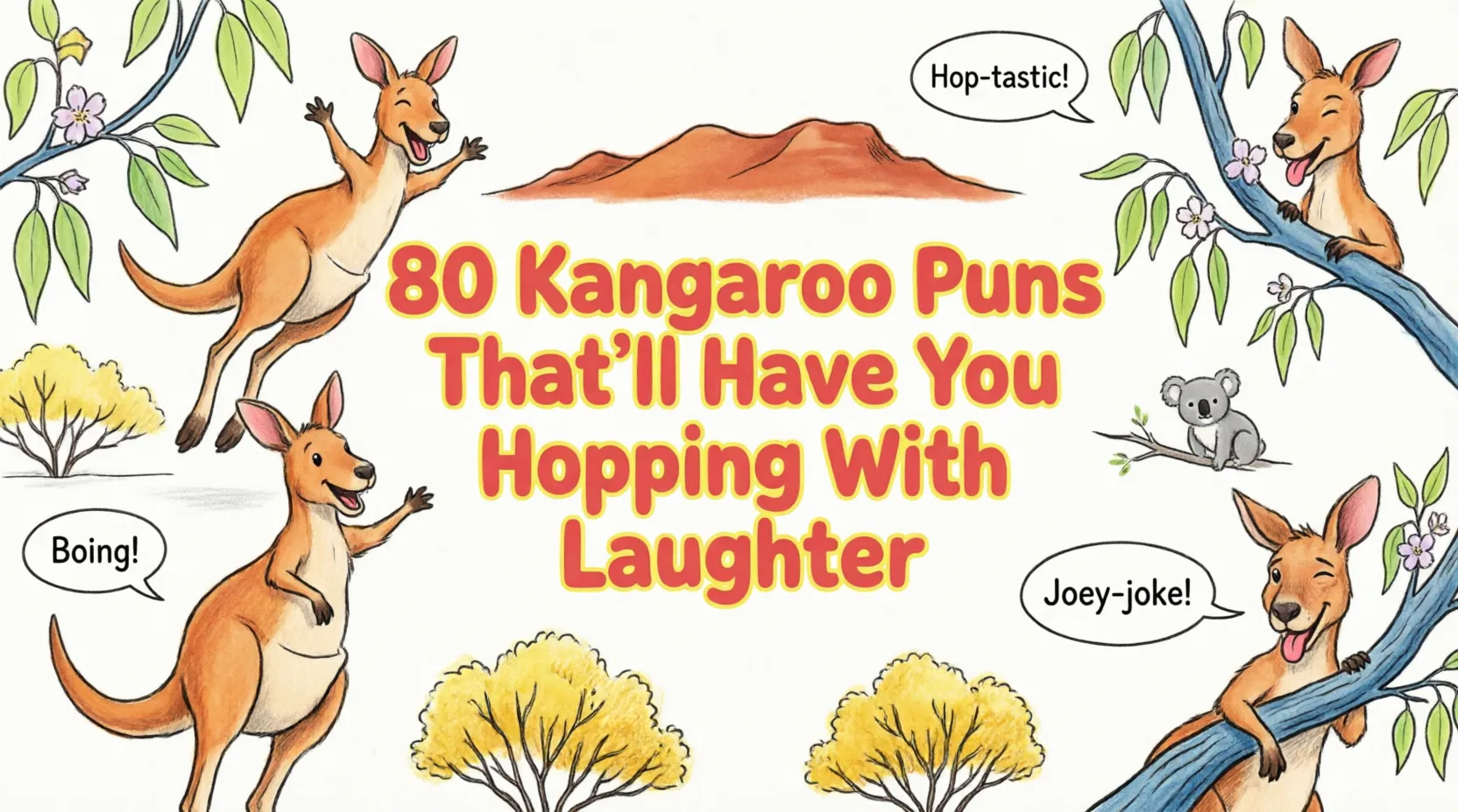 kangaroo puns and jokes