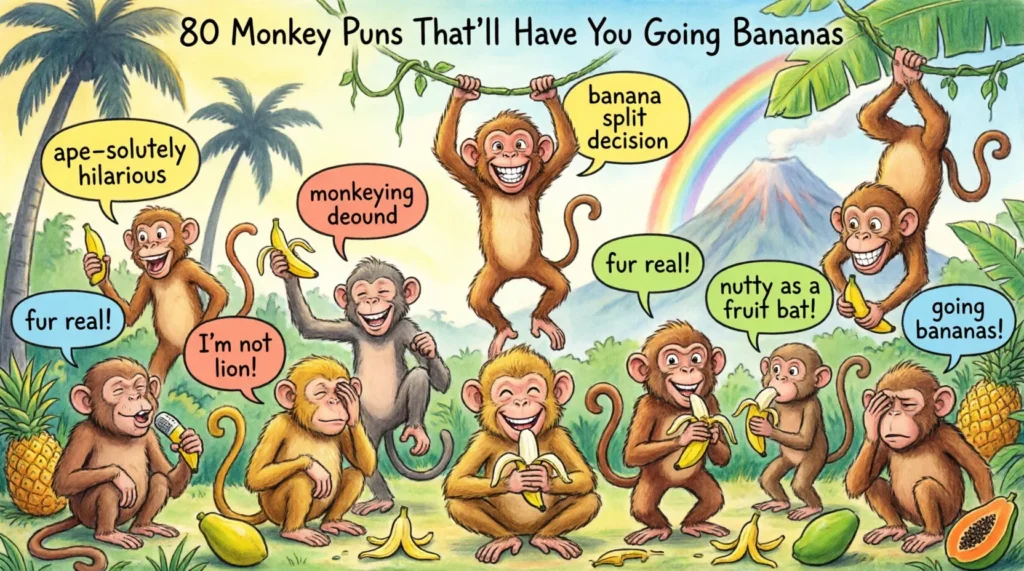 monkey puns