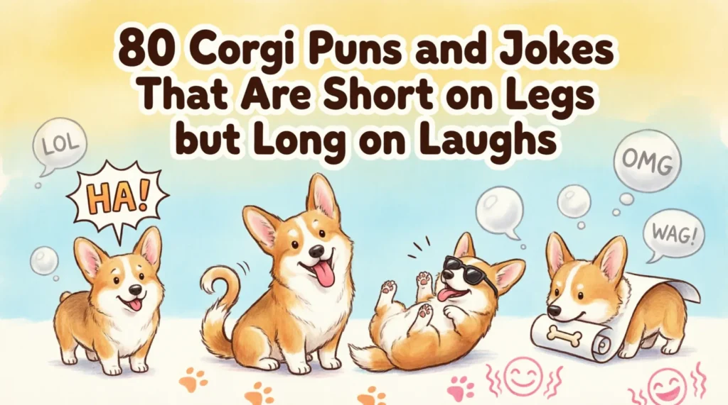 corgi puns and jokes