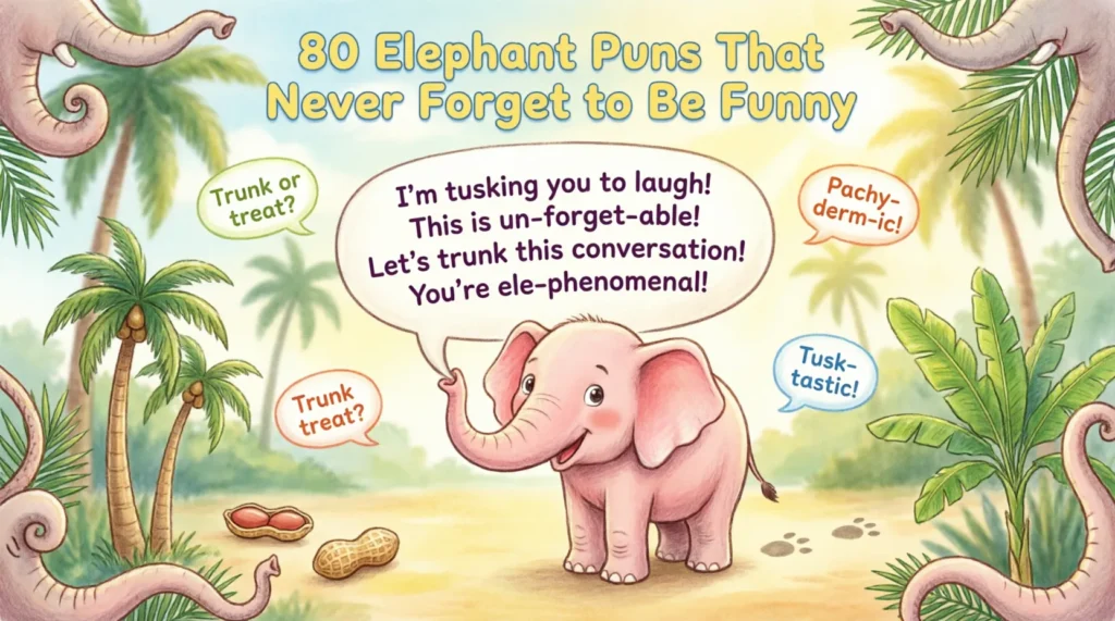 elephant puns