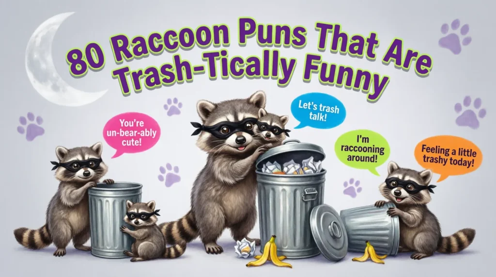 raccoon puns and jokes