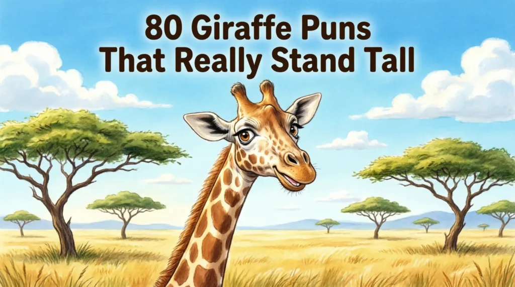 giraffe puns