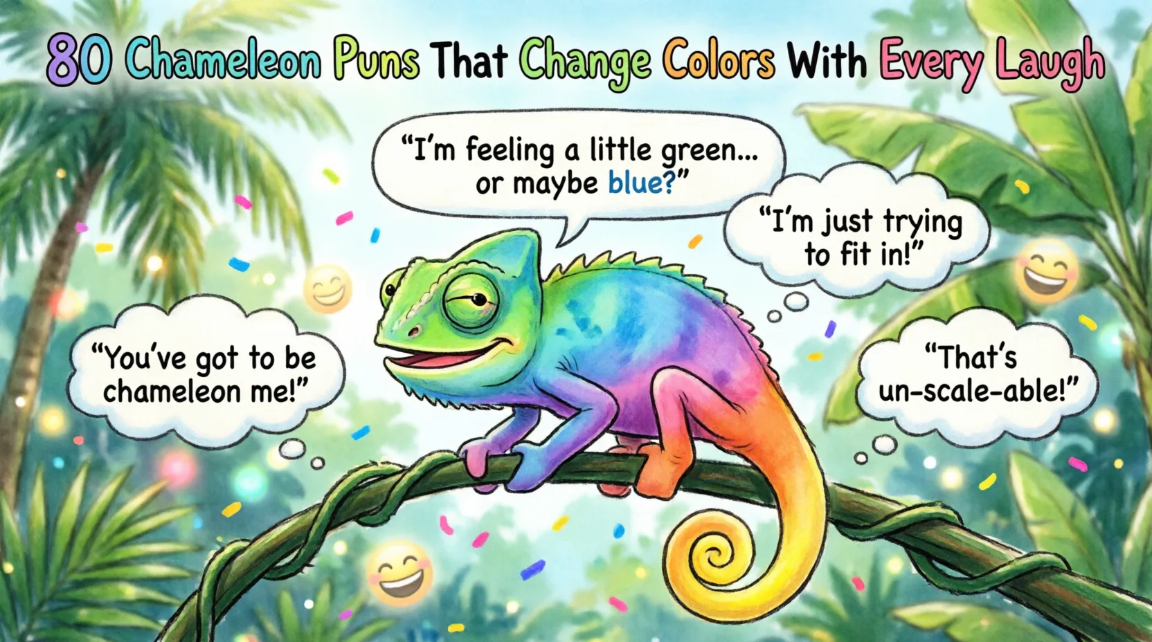 chameleon puns