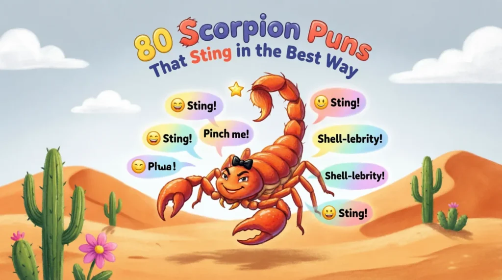 scorpion puns