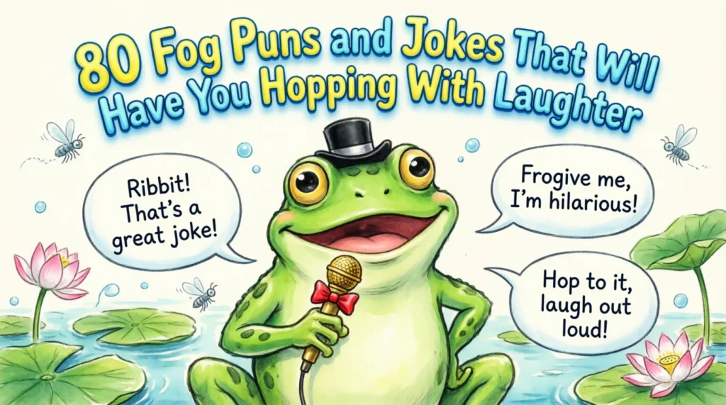 frog puns and jokes