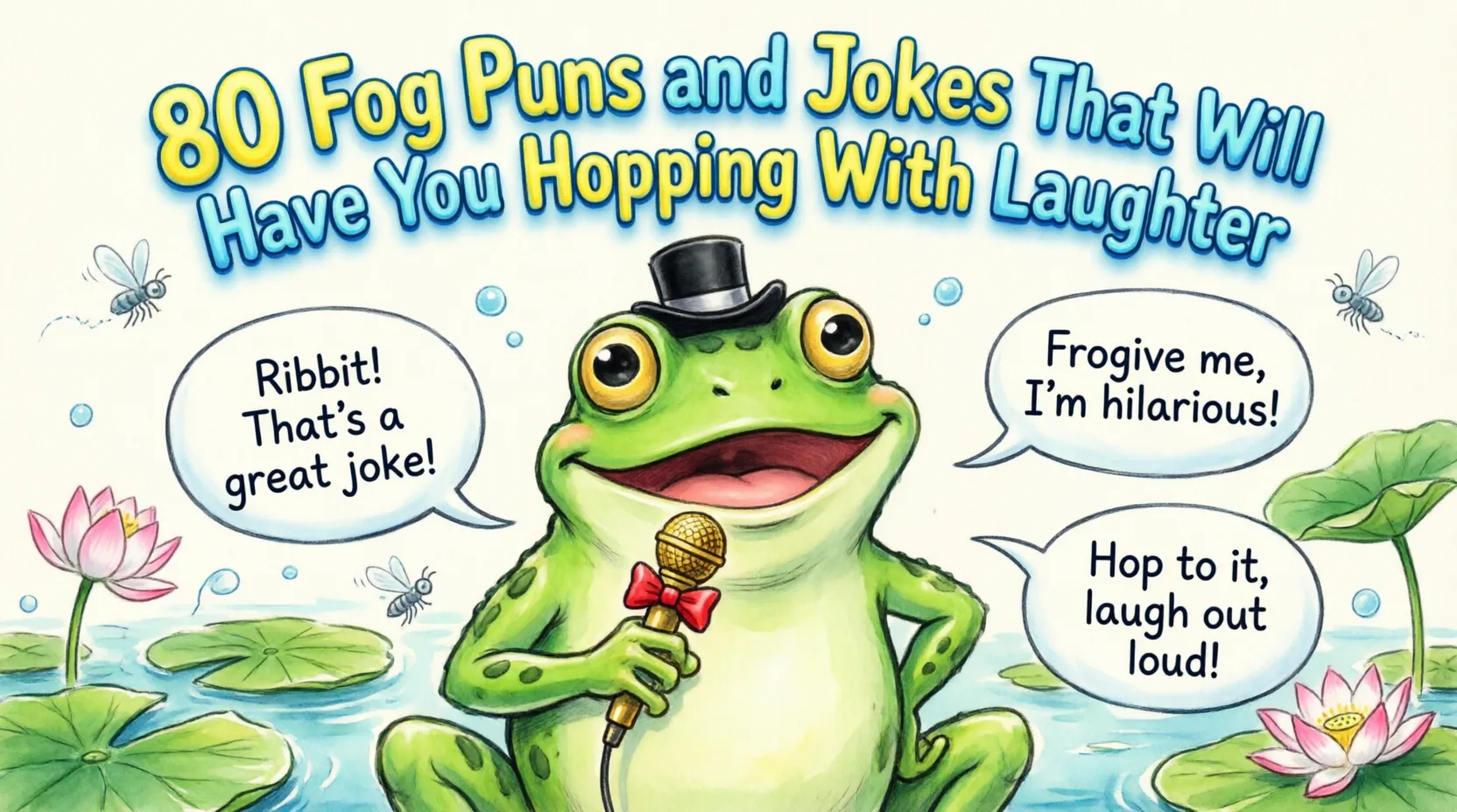 frog puns and jokes