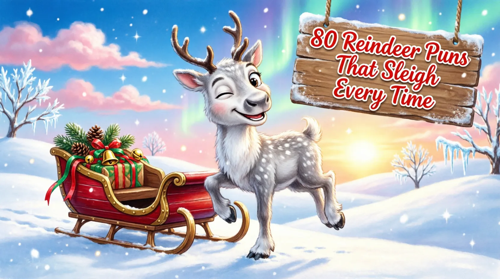 80 Reindeer Puns That Sleigh Every Time reindeer puns