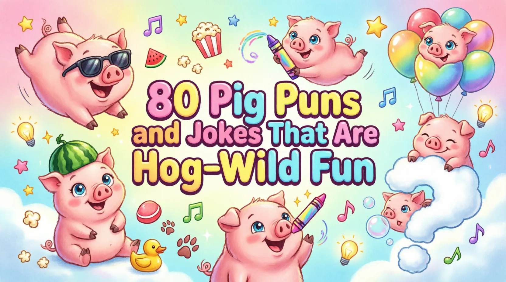 80 Pig Puns and Jokes That Are Hog-Wild Fun pig puns and jokes