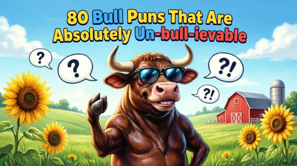 bull puns