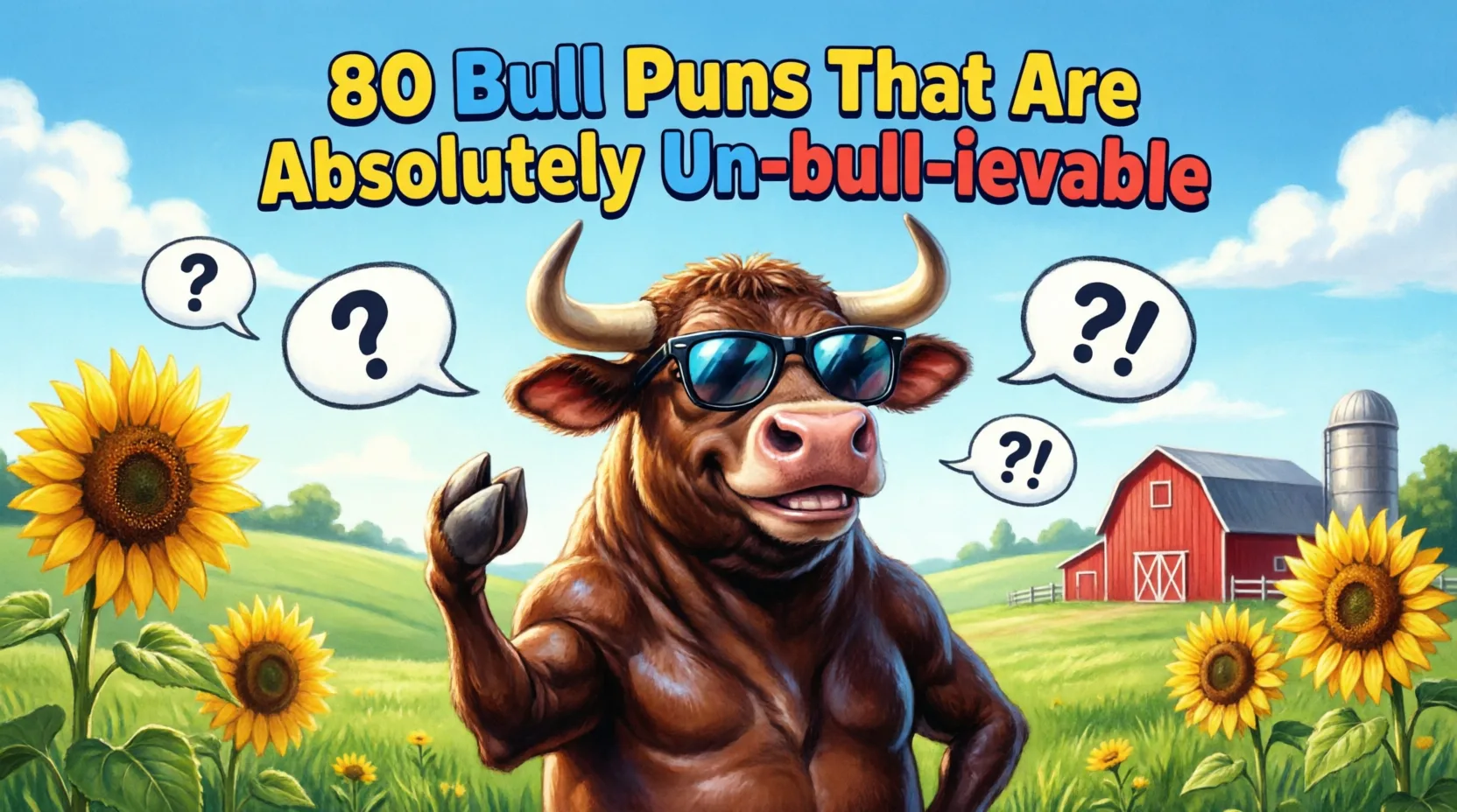 80 Bull Puns That Are Absolutely Un-bull-ievable bull puns
