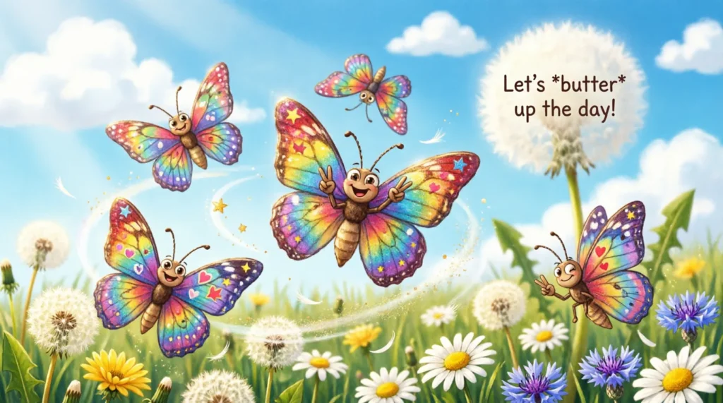 butterfly puns