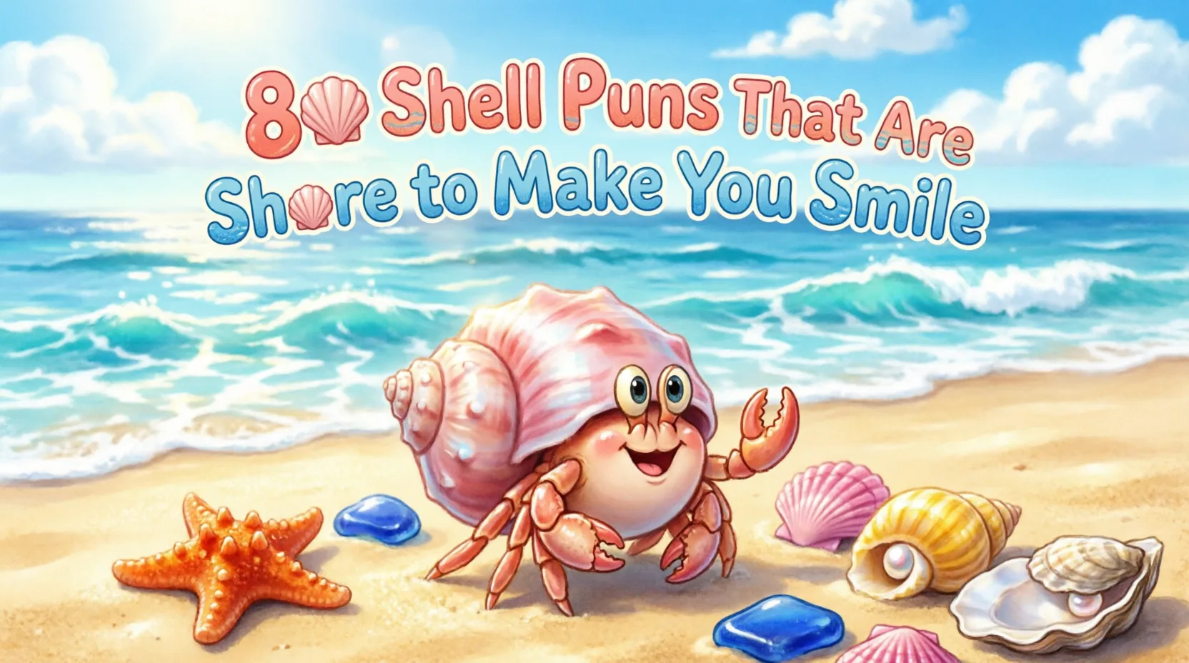 80 Shell Puns That Are Shore to Make You Smile shell puns
