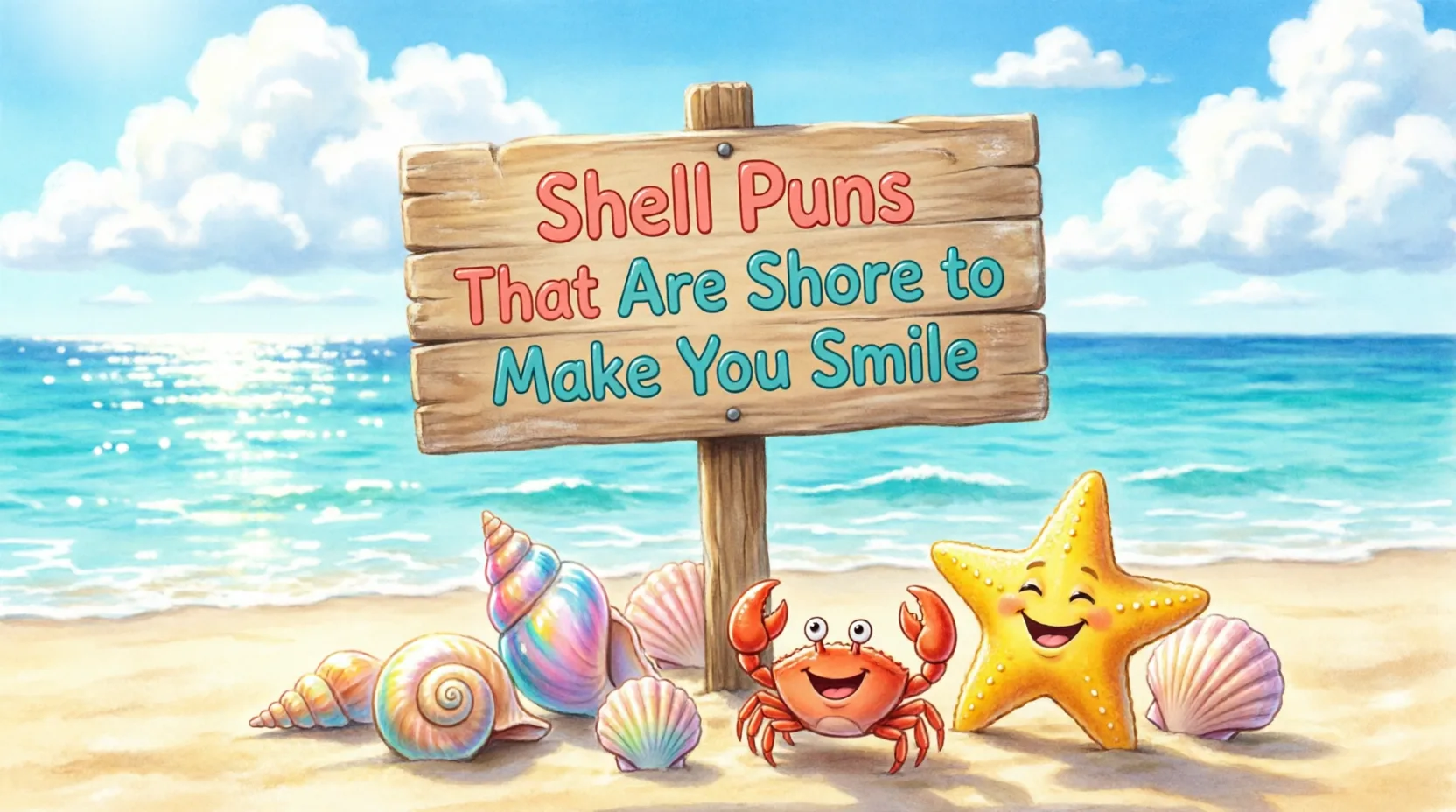 80 Shell Puns That Are Shore to Make You Smile shell puns 2