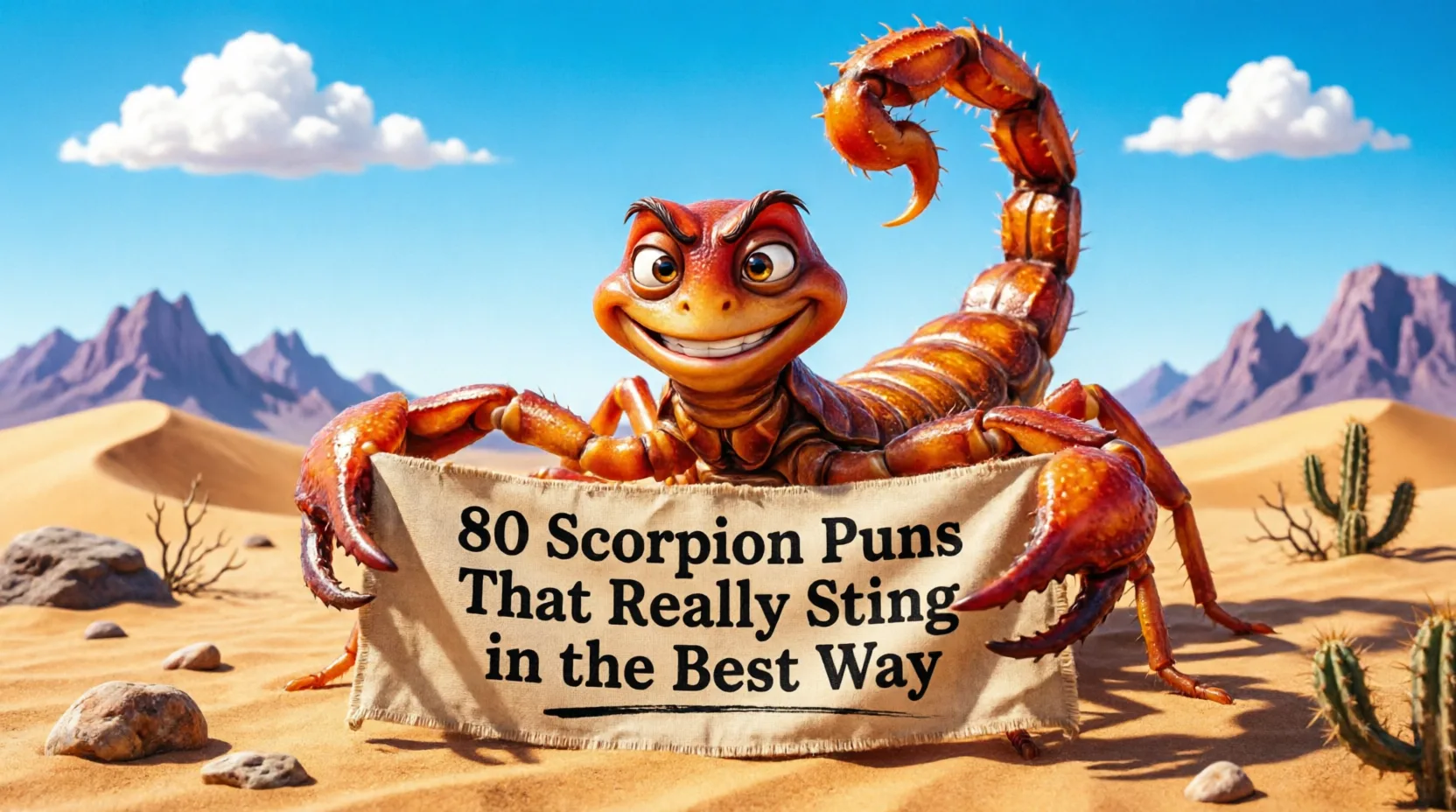 80 Scorpion Puns That Really Sting in the Best Way scorpion puns 2