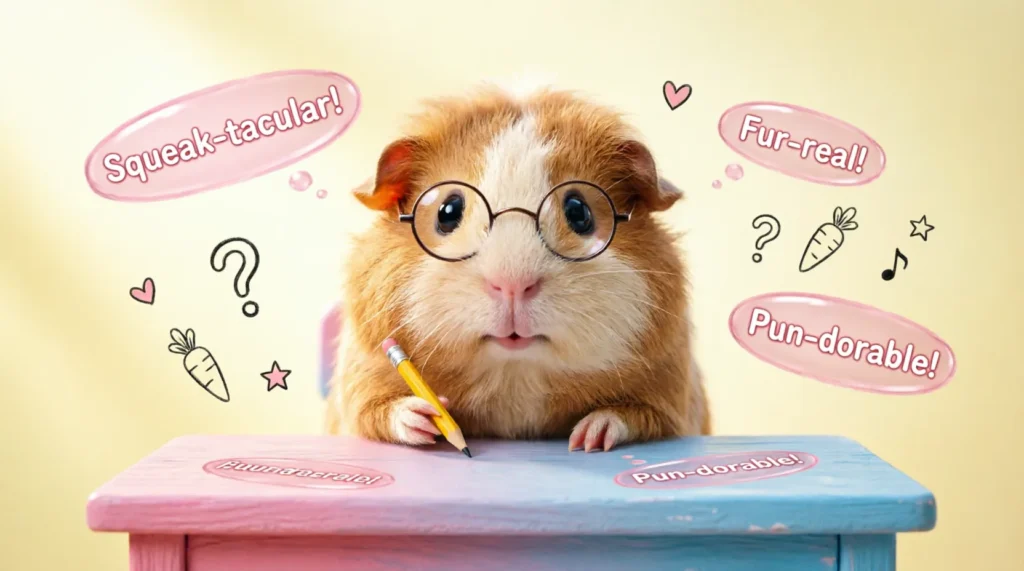 guinea pig puns