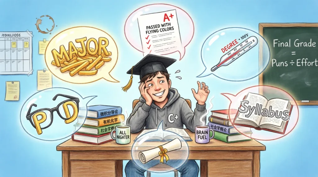 college puns and jokes