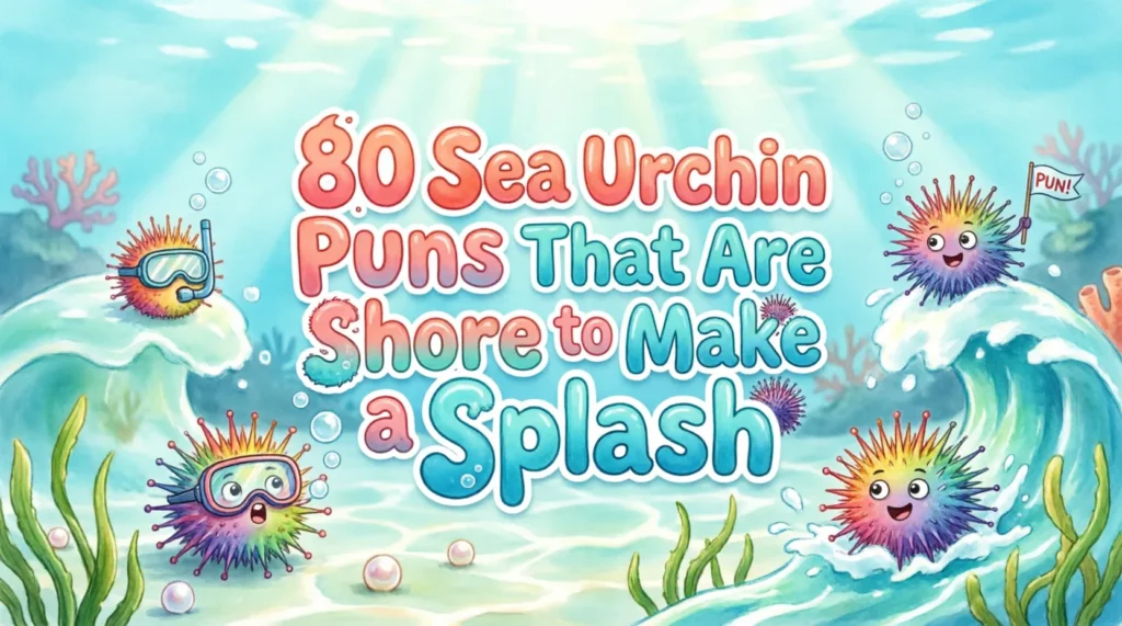 sea urchin puns