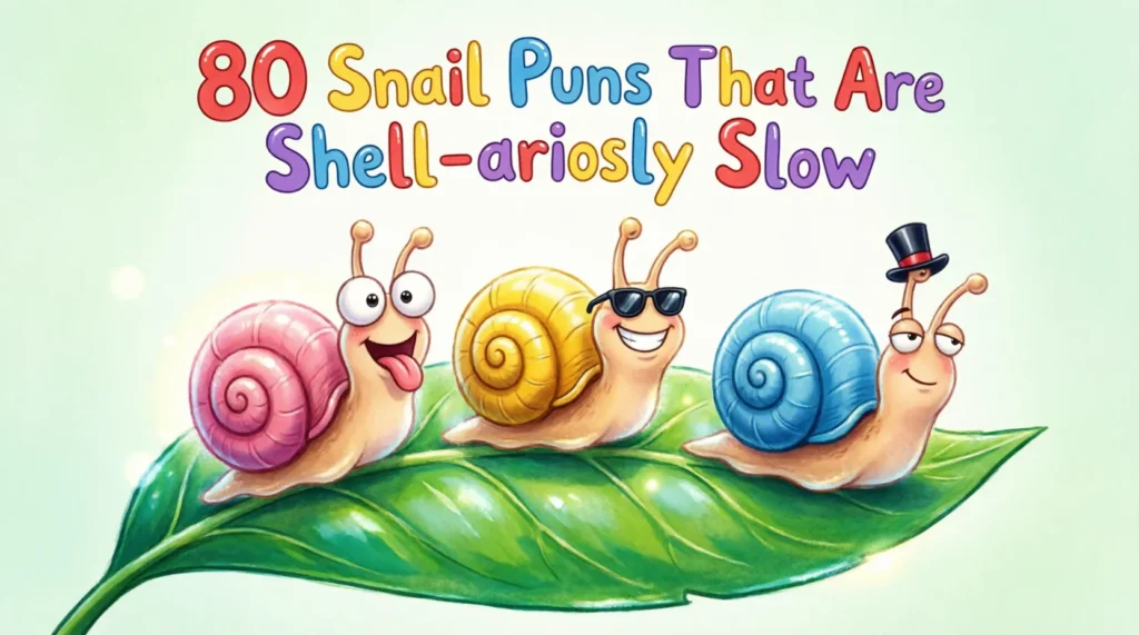 snail puns