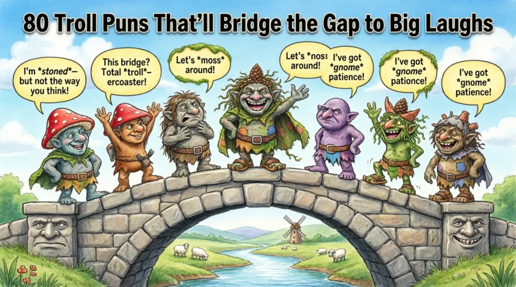 troll puns