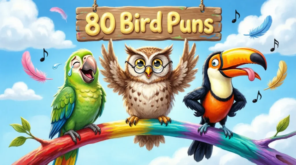 bird puns