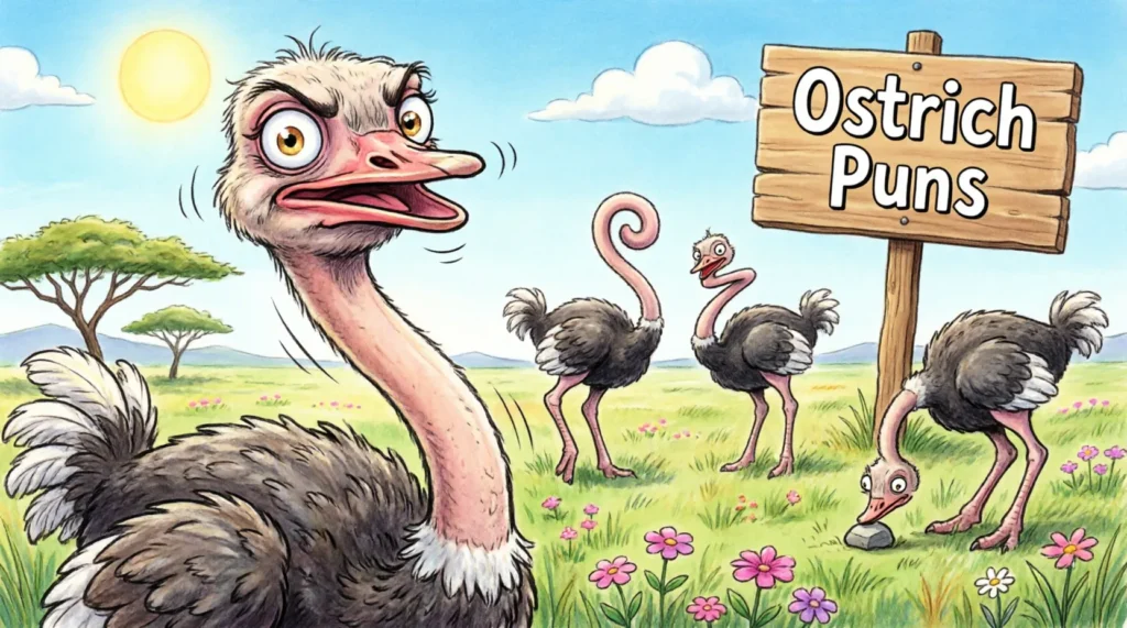 ostrich puns