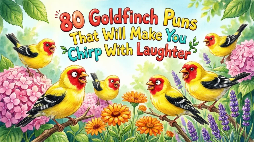 goldfinch puns