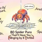 80 Spider Puns That'll Have You Hanging by a Thread spider puns