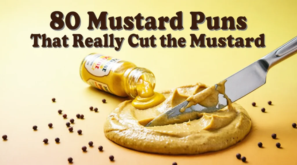 mustard puns