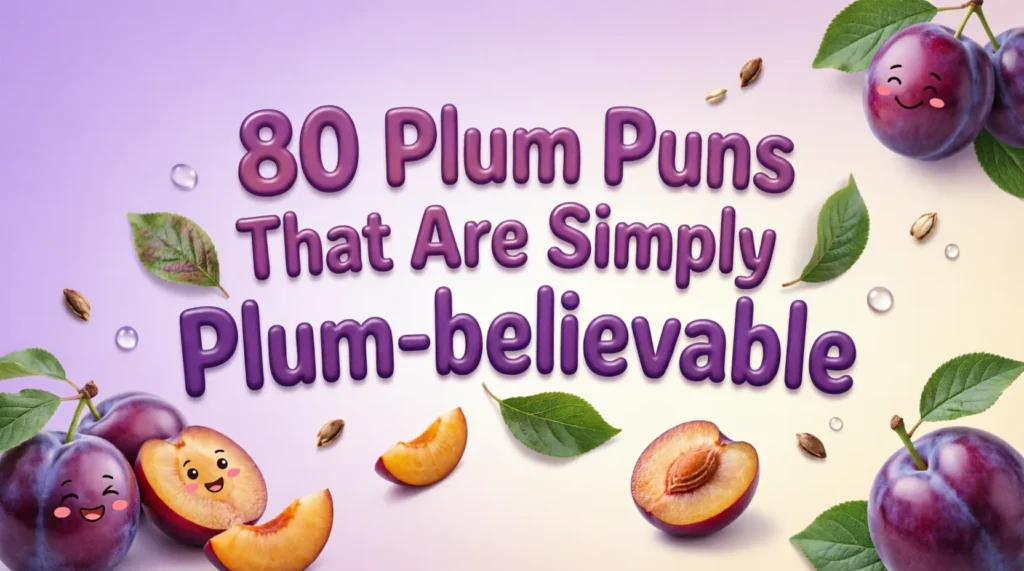 plum puns
