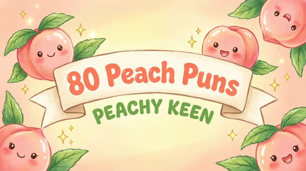 peach puns
