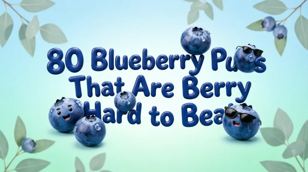 blueberry puns