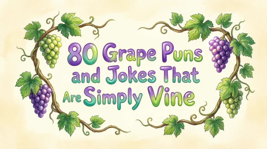 grape puns and jokes