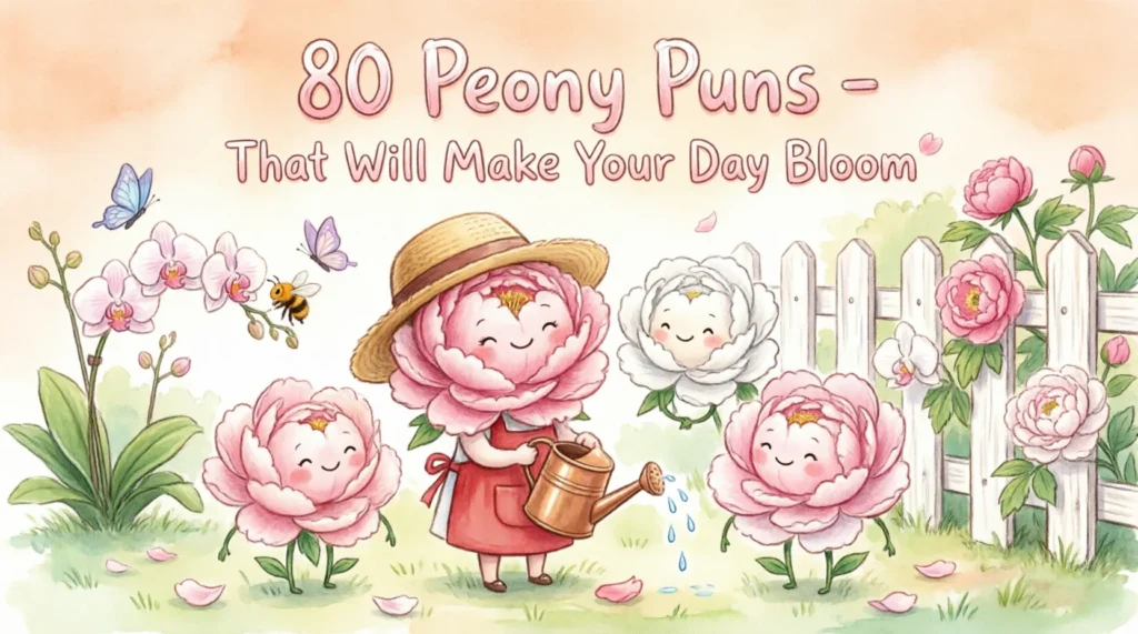 peony puns